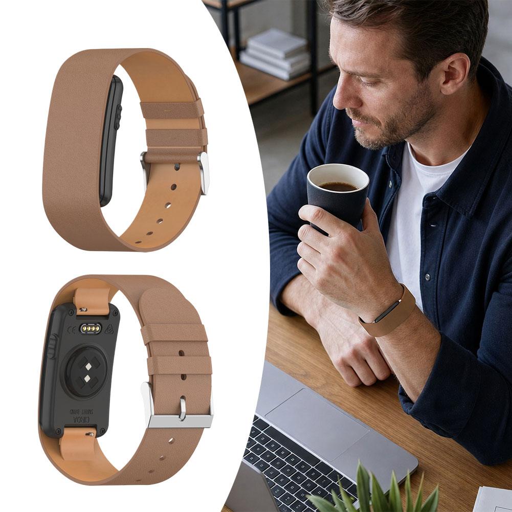 Leather Strap Quick Release - Cinturino in pelle per Garmin CIRQA,