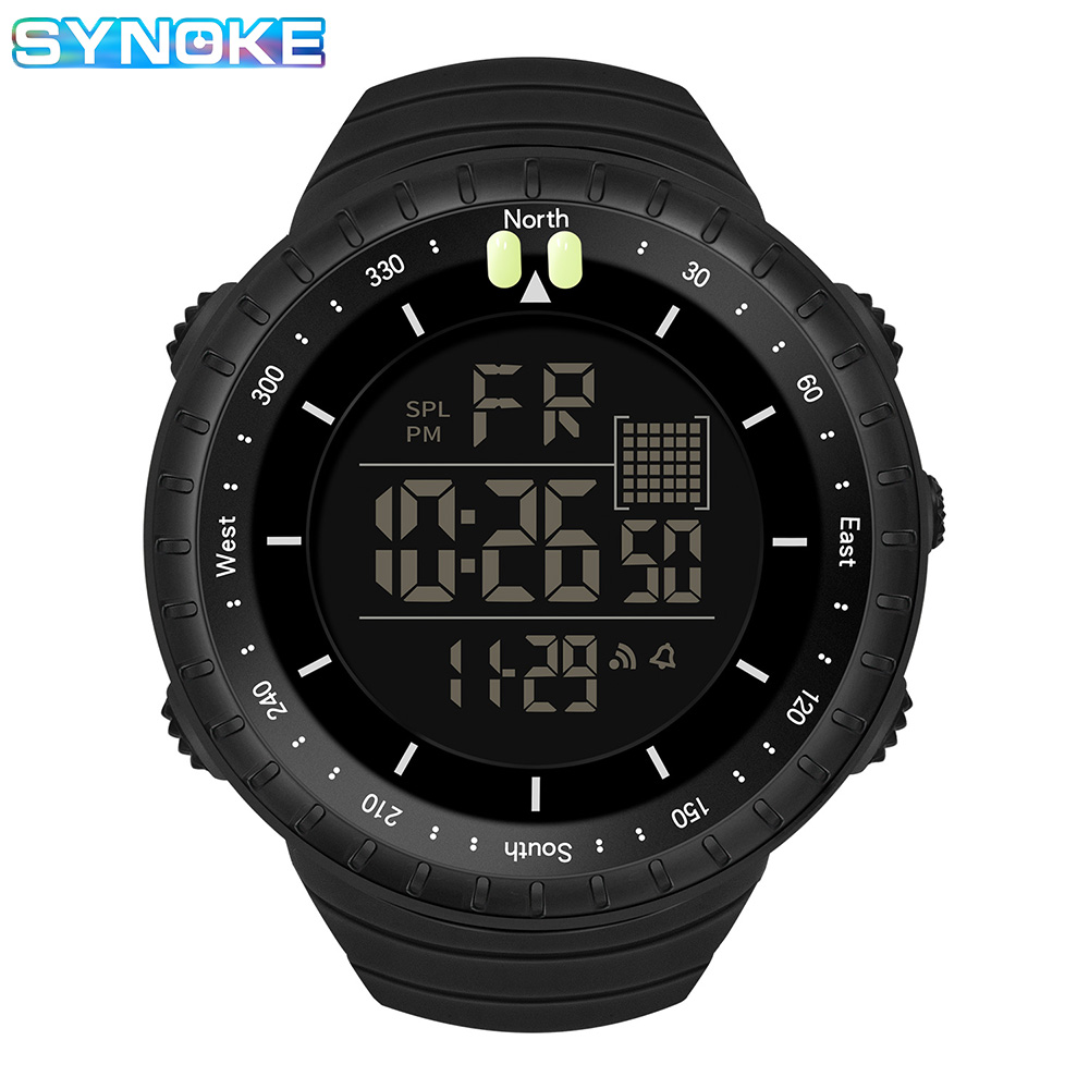 Canvas Strap Watch - SYNOKE Orologio digitale militare da esterno