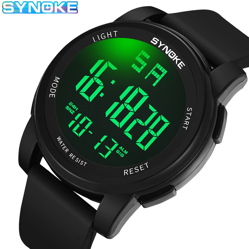 Canvas Strap Watch - SYNOKE Uomo Sport all'aria aperta Multifunzionale