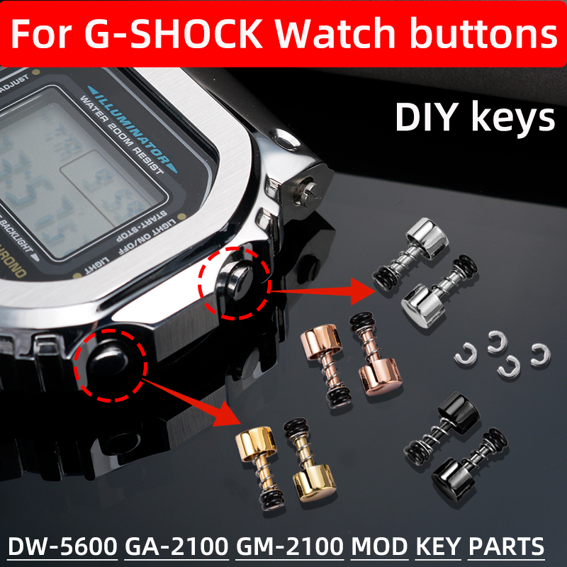 Casio Watch G-Shock Ga-2100 - Orologio Corona Pulsante Per Casio G-shock