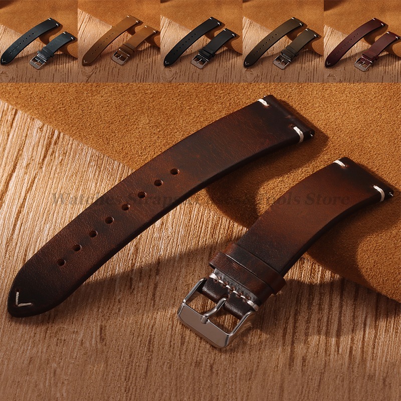 Suede Strap Watch - Cinturino in vera pelle di vitello