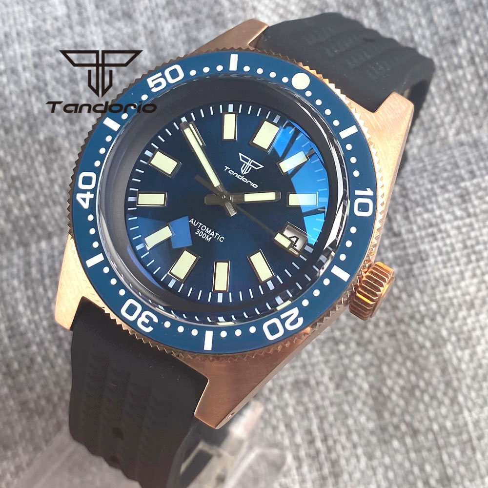 Tandorio 62 MAS clientn8 bronz - Rubber Strap Diver recensione e prezzo