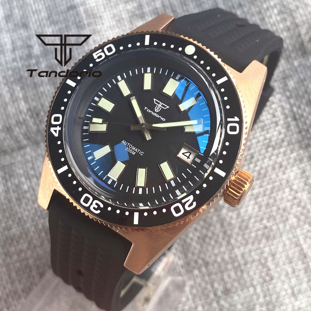 Tandorio 62 MAS clientn8 bronz - Rubber Strap Diver recensione e prezzo
