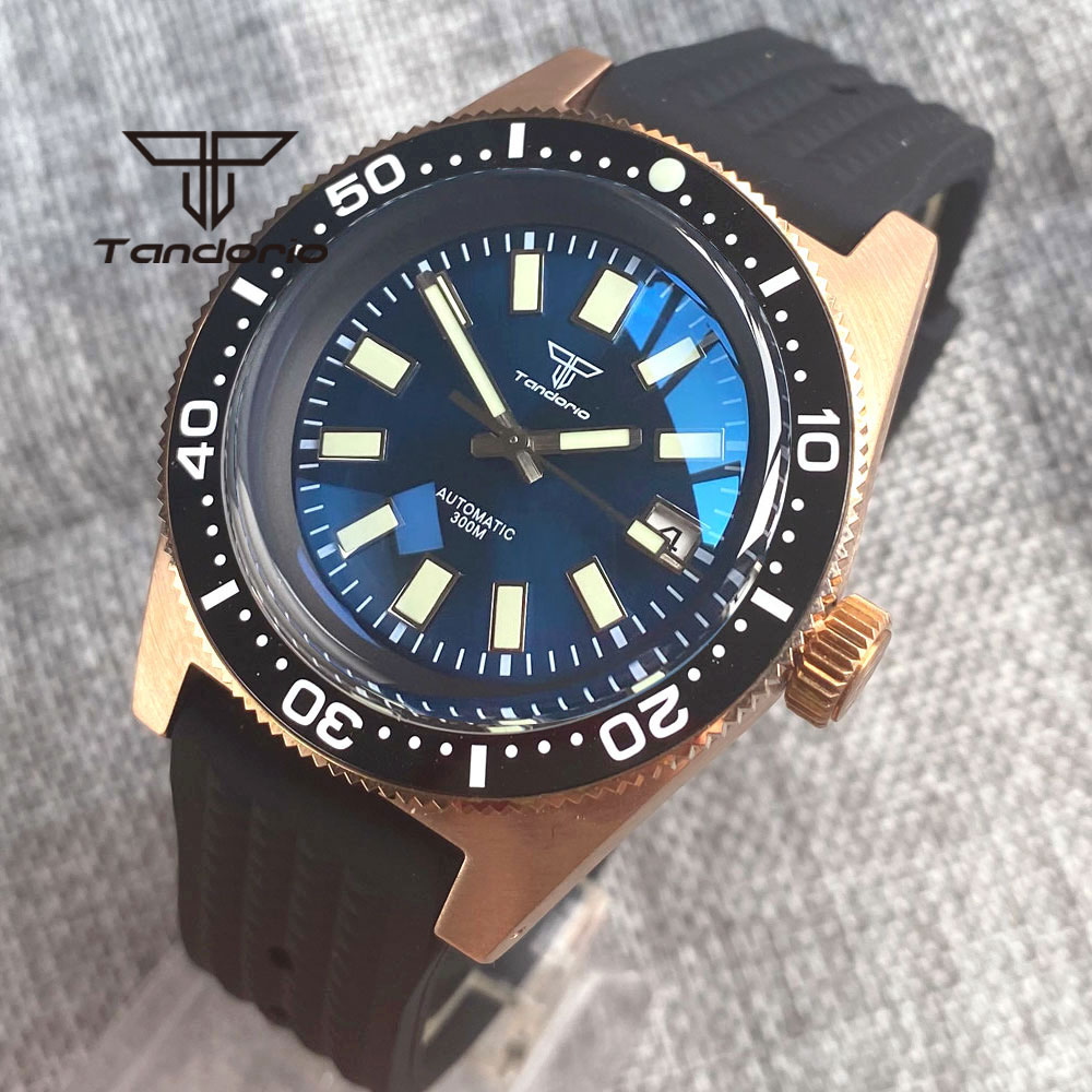 Tandorio 62 MAS clientn8 bronz - Rubber Strap Diver recensione e prezzo