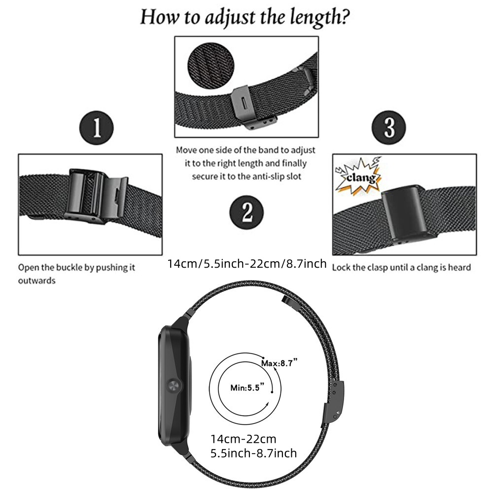 Cinturini metallici per cintur - Mesh Strap Metal recensione e prezzo