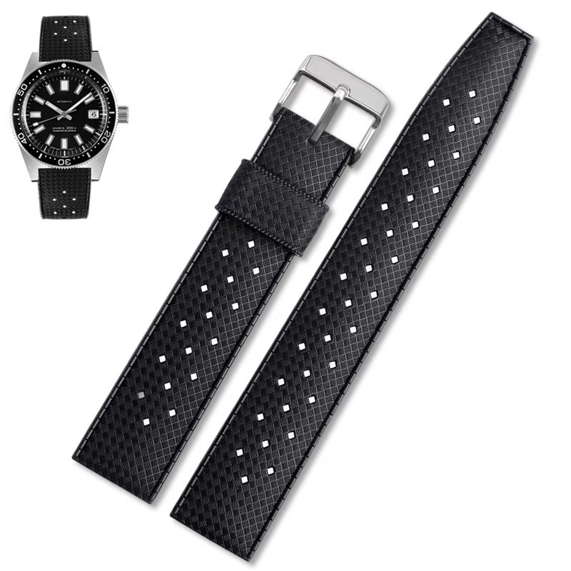Cinturino in caucciù tropicale - Suede Strap Watch recensione e prezzo