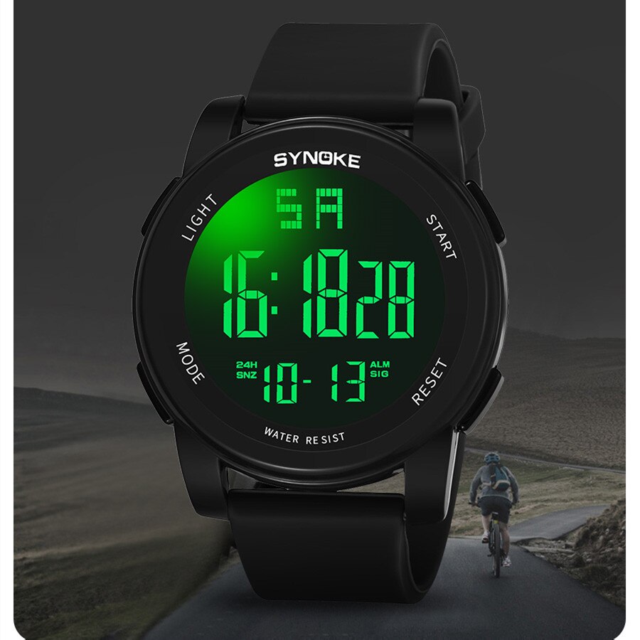 SYNOKE Uomo Sport all'aria ape - Canvas Strap Watch recensione e prezzo