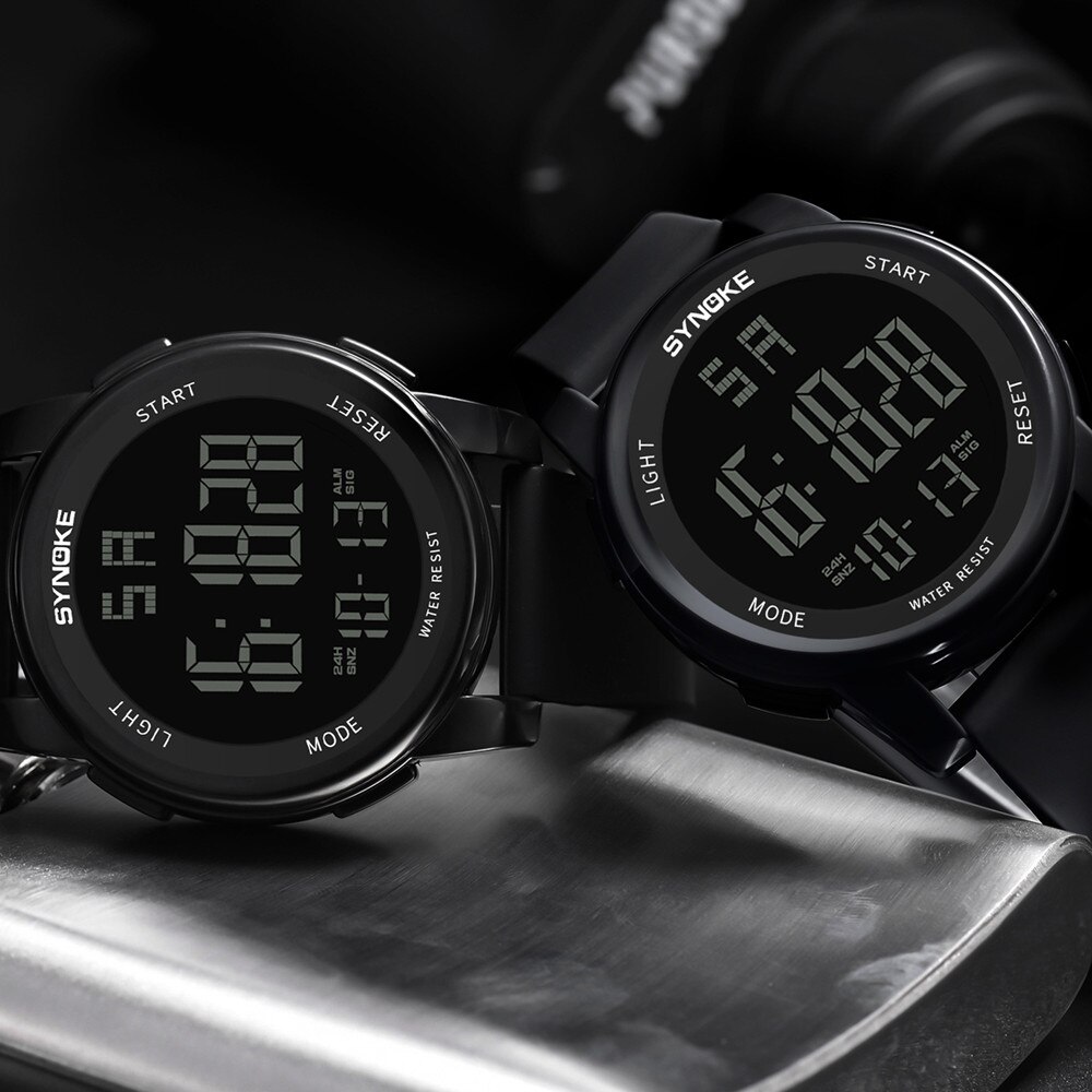 SYNOKE Uomo Sport all'aria ape - Canvas Strap Watch recensione e prezzo