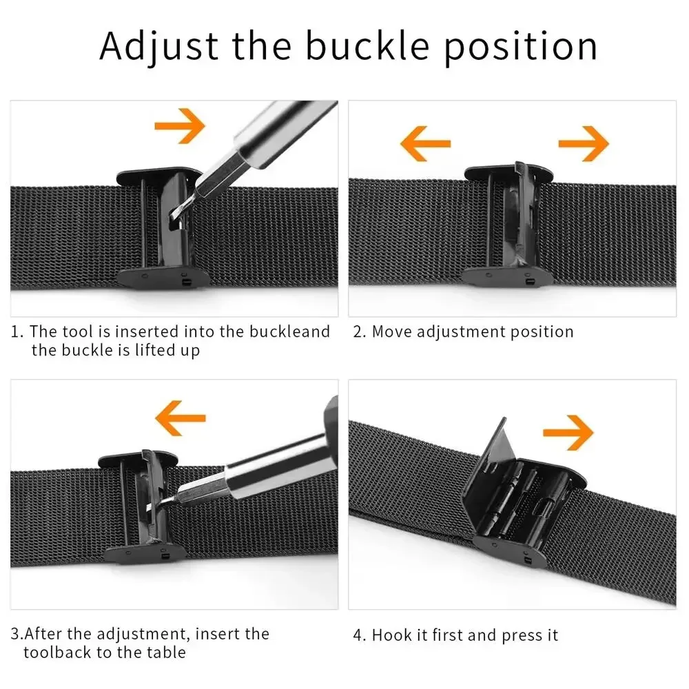Cinturini in metallo per Garmi - Mesh Strap Metal recensione e prezzo