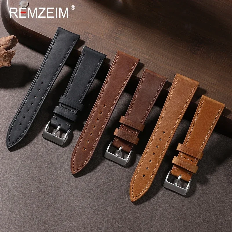 Crazy Horse orologio in pelle  - Suede Strap Watch recensione e prezzo