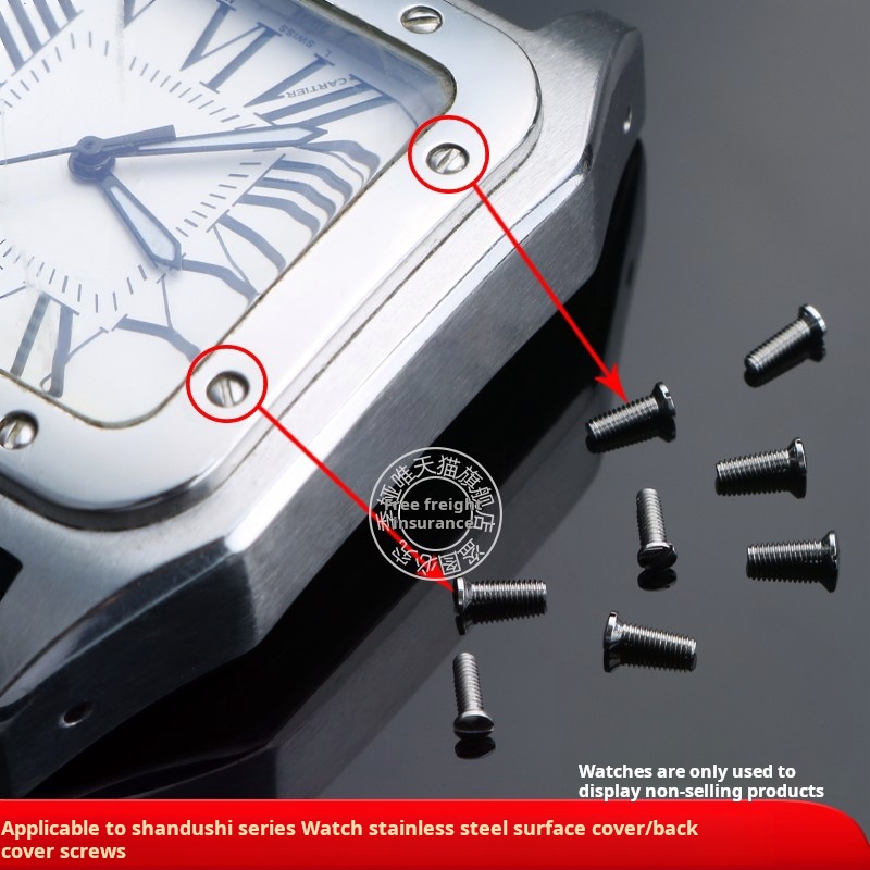 Vite solida in acciaio inossid - Cartier Watch Santos recensione e prezzo
