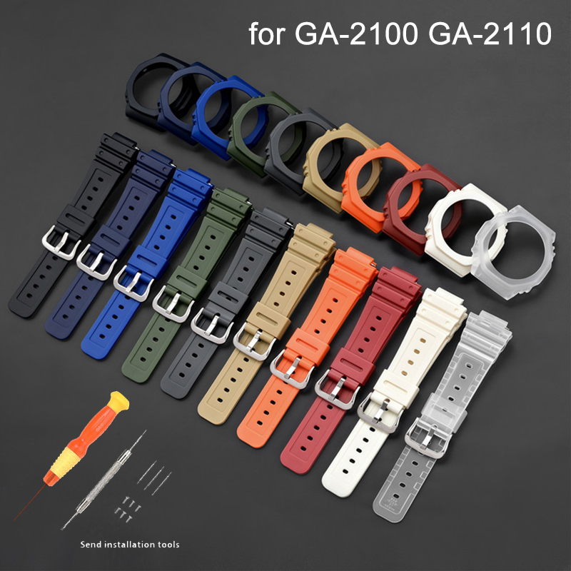 Cinturino in gomma, cassa e gh - Casio Watch G-Shock Ga-2100 recensione e prezzo